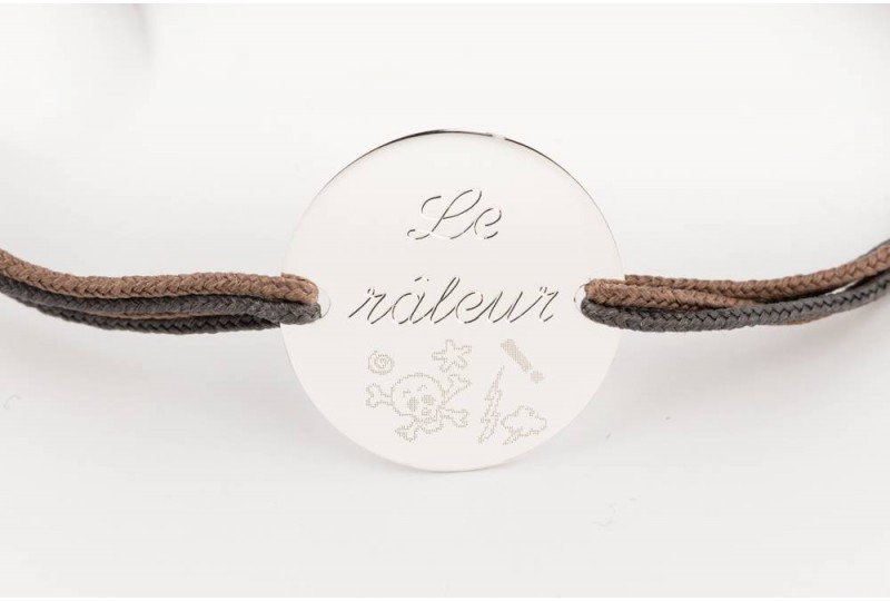 Bracelet personnalisé gravé pour homme